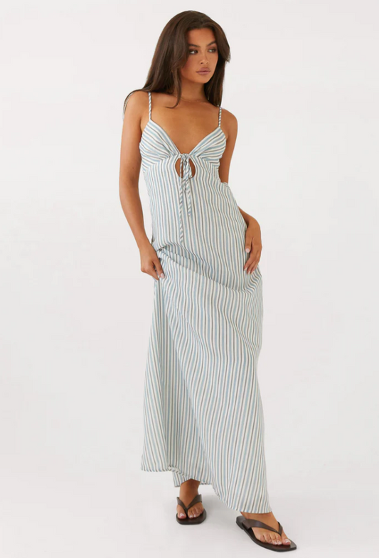 Flora Linen Maxi