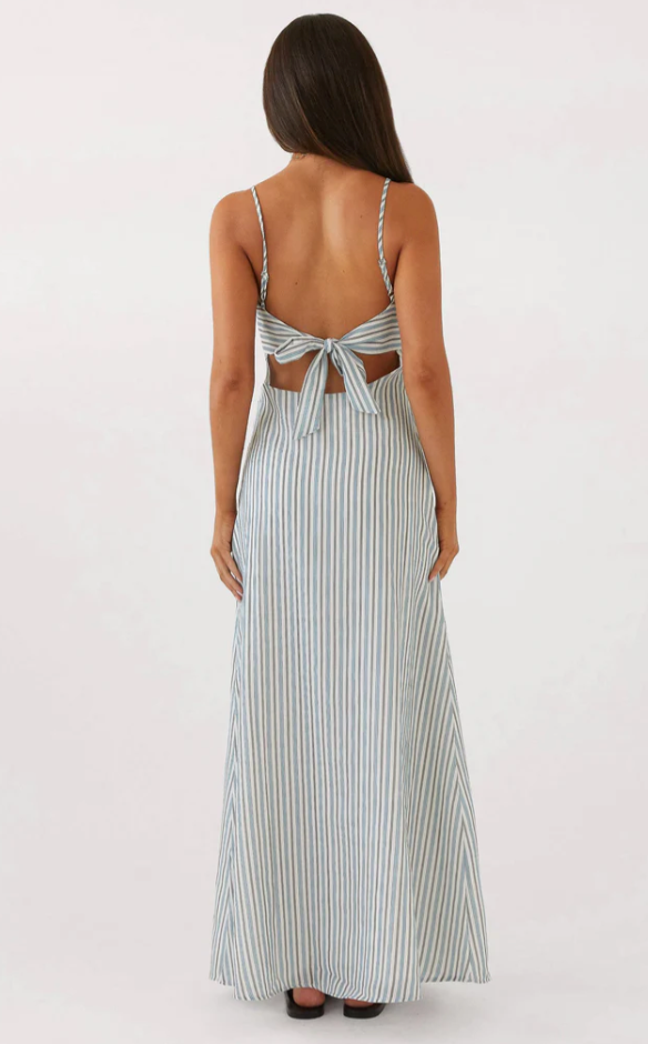 Flora Linen Maxi