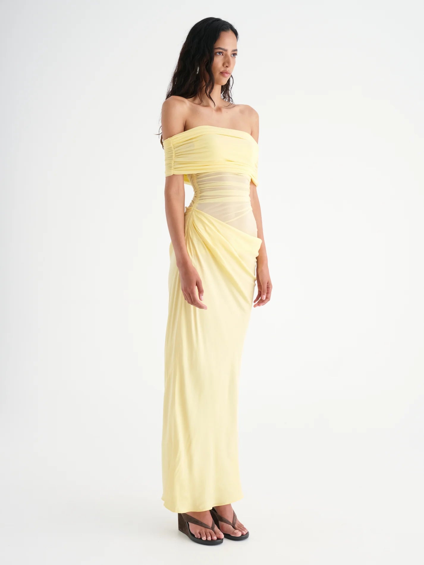 Nico off the shoulder maxi